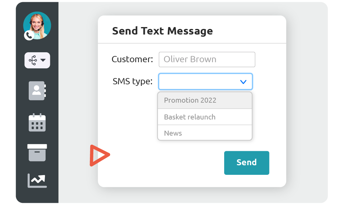 business sms to engage with prospects and customers-Diabolocom